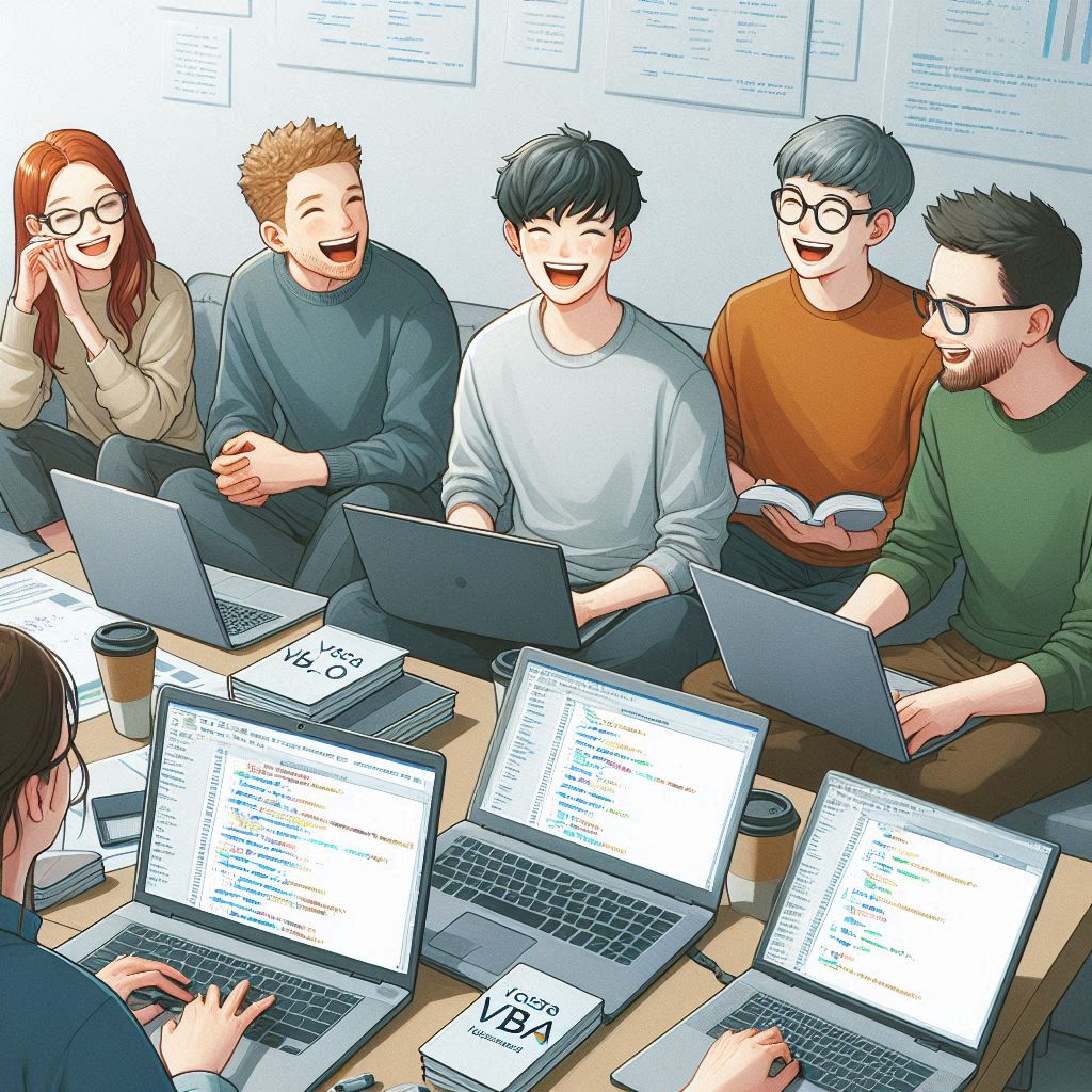 una imagen sobre el lenguaje VBA